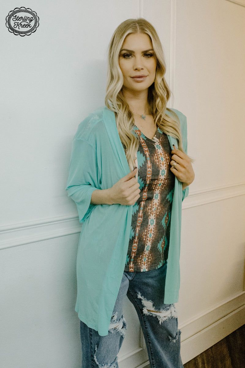 AQUA KREEK CARDIGAN