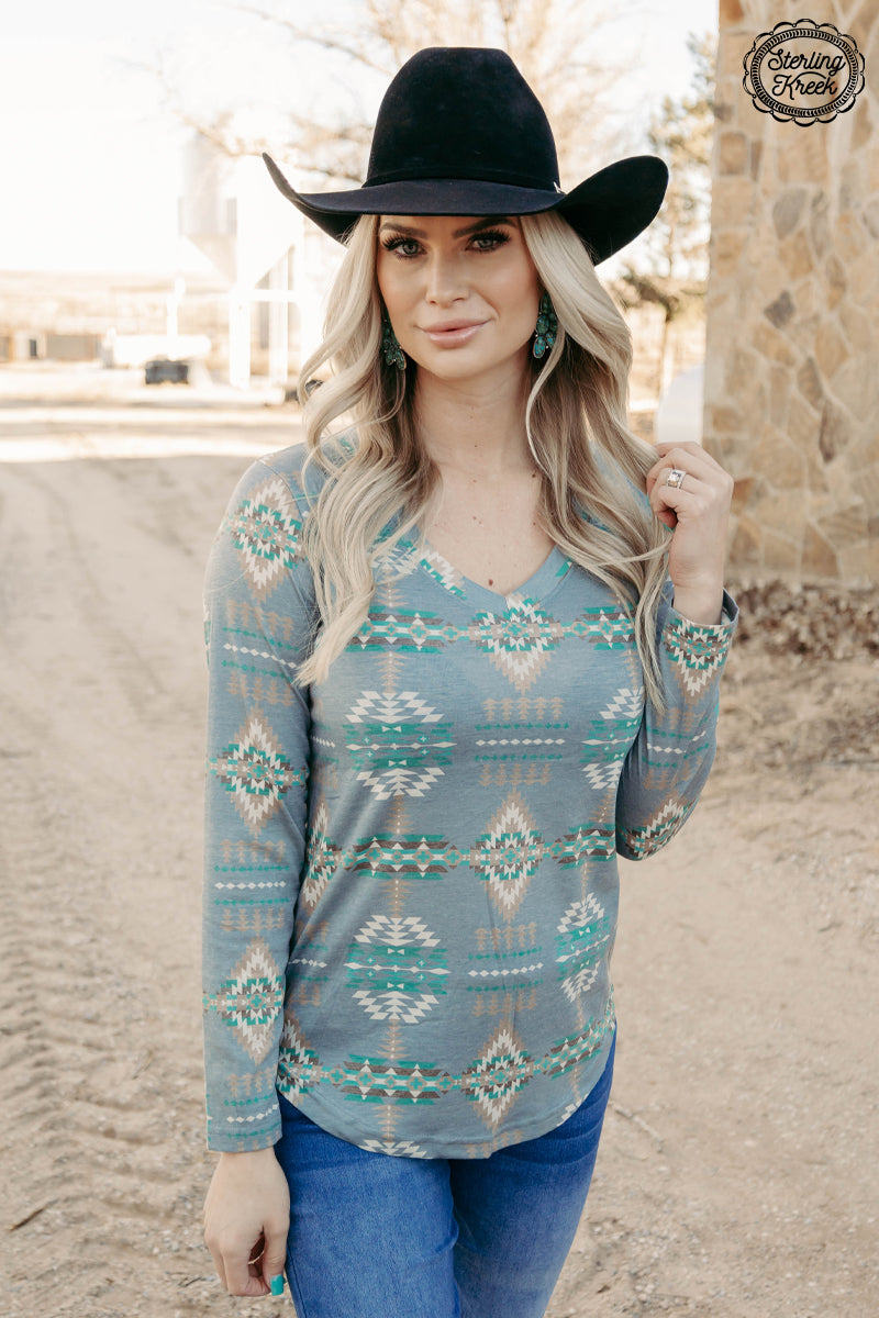 Alamo Heights Gray Top